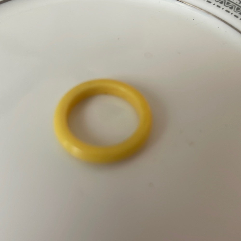 Vintage Yellow Ring